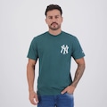Camiseta New Era MLB New York Yankees Reflect Masculina VERDE