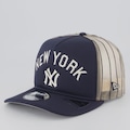 Boné Aba Curva New Era MLB New York Yankees Trucker 950 Unissex AZUL ESCURO