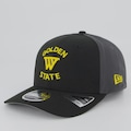 Boné Aba Curva New Era NBA Golden State Warriors 970SS Unissex PRETO