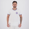 Camisa Do Bahia Retrô Jacquard Masculina BRANCO