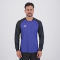 Camisa Topper Goleiro Classic II Manga Longa Masculina AZUL
