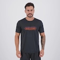 Camiseta Topper Treino Stamp Logo Masculina PRETO