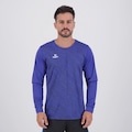 Camiseta Topper Goleiro Classic III Manga Longa Masculina AZUL