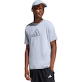Camiseta adidas Estampada Motorsport Track Masculina CINZA