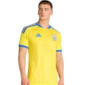 Camiseta Ucrânia I 26/27 Torcedor adidas Masculina AMARELO