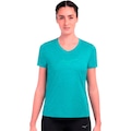 Camiseta Mizuno Spark Big Logo 2 Feminina AZUL