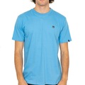 Camiseta Quiksilver Transfer Square SM26 Masculina AZUL