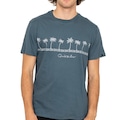 Camiseta Quiksilver Summer Palms SM26 Masculina AZUL