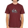 Camiseta Quiksilver Full Logo SM26 Masculina VERMELHO