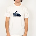 Camiseta Quiksilver Full Logo SM26 Masculina BRANCO