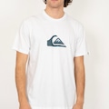 Camiseta Quiksilver Comp Logo SM26 Masculina BRANCO
