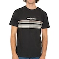 Camiseta Quiksilver Banner SM26 Masculina CINZA ESCURO