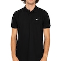 Camisa Polo Quiksilver Embroidery Piquet SM26 Masculina PRETO