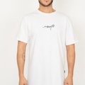 Camiseta Billabong Bracket Script SM26 Masculina BRANCO