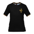 Camiseta Vasco da Gama Bench Braziline Masculina PRETO