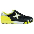 Chuteira Futsal Adulto Munich G-3 Indoor PRETO/AMARELO