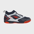 Chuteira Futsal Adulto Penalty Evolution Club Locker PRETO/CORAL