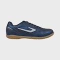 Chuteira Futsal Adulto Topper Boleiro VI AZUL ESC/OURO