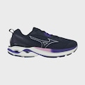 Tênis Mizuno Wave Dynasty 7 Feminino PRETO/ROXO