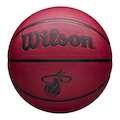 Bola de Basquete Wilson Miami Heat Team Tribute Solid #7 VERMELHO