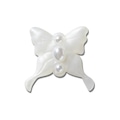 Jibbitz™ Meta Jelly Borboleta BRANCO