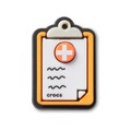 Jibbitz™ Prancheta Médica BRANCO