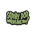 Jibbitz™ Scooby-Doo Where Are You Único PRETO/VERDE