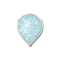 Jibbitz™ Meta Gema Opalescente AZUL CLARO