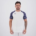 Camiseta Kappa Raglany Masculina BRANCO