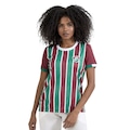 Camisa Do Fluminense Tratado Braziline Feminina VERMELHO