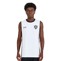 Camiseta Regata Do Botafogo Braziline Vibração Masculina BRANCO