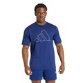 Camiseta Workout Essentials Feelready adidas Masculina AZUL ESCURO