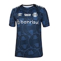 Camisa Grêmio Aquecimento 2024/25 Umbro Masculina AZUL