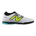 Chuteira De Society New Balance Tekela Magique TF V4+ Adulta BRANCO