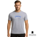 Camiseta Diadora Small Logo Athletic Dept Masculina CINZA
