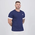 Camiseta Fila Player F-Box II Masculina AZUL ESC/BRANCO