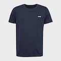 Camiseta Fila Basic Sports Infantil AZUL/PRATA