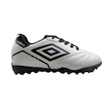 Chuteira Society Infantil Umbro Manchester Jr BRANCO/PRETO
