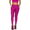 Calça Legging Run More Duplo Max Feminina ROSA