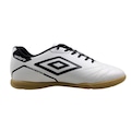 Chuteira Futsal Infantil Umbro Manchester Jr BRANCO/PRETO