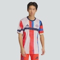 Camisa Bayern Pré-Jogo 2026 adidas Masculina CINZA