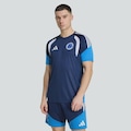Camisa Do Cruzeiro Treino Comissão 2026 adidas Masculina AZUL ESCURO