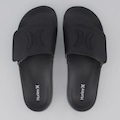 Chinelo Hurley Slide Velcro Masculino PRETO