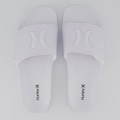 Chinelo Hurley Slide Velcro Masculino BRANCO