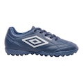 Chuteira Society Infantil Umbro Class Footballer AZUL/PRATA