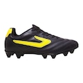 Chuteira de Campo Masculina Topper Furia PRETO/AMARELO
