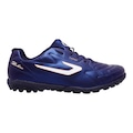 Chuteira de Society Masculina Topper Boleiro VI AZUL/OURO