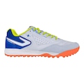 Chuteira de Society Masculina Topper Dominator Pro V BRANCO/LARANJA