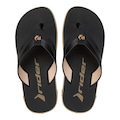 Chinelo Rider Rw Plus Dedo Masculino BEGE/PRETO
