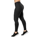Calça Legging Proteção Solar Plus Size Elite Feminina PRETO